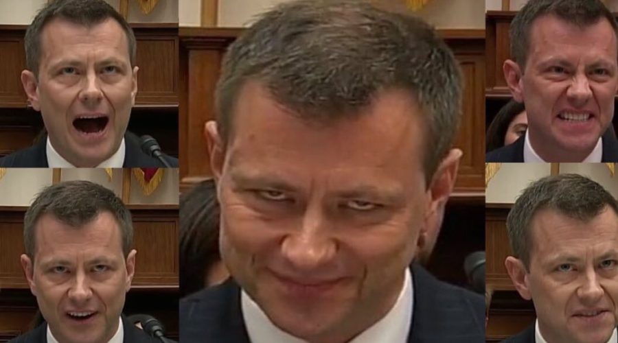 THE EXORCISM CONTINUES – STRZOK’S OUT