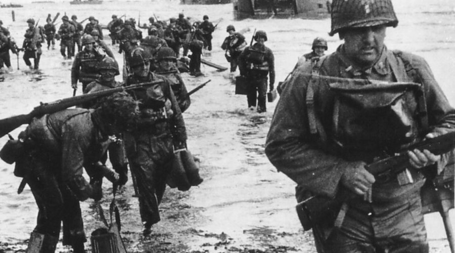 Uncle Charlie at Utah Beach